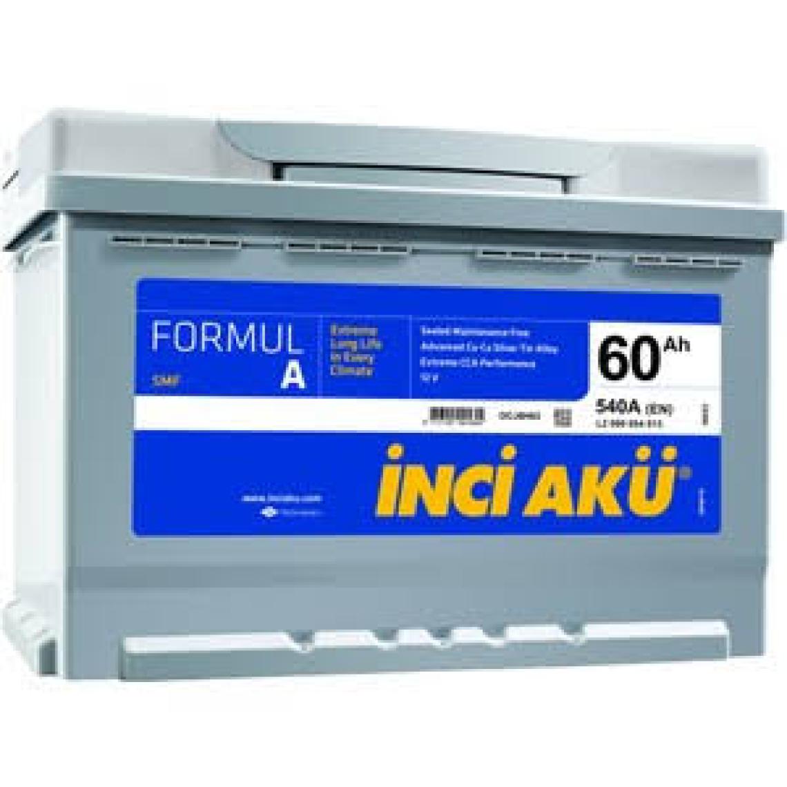 İnci 12 Volt 60 Amper Inci Akü.!! Güncel-Yeni-Yeni Üretim.!!