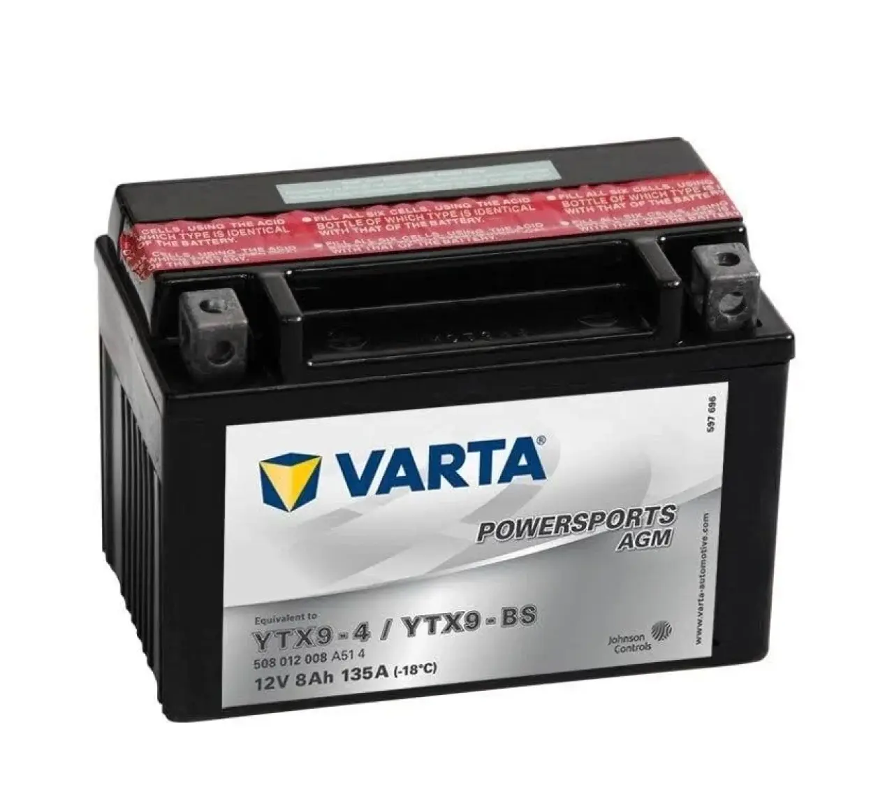 Varta Ytx9 Bs (Ytx9 4) Motosiklet Aküsü 12V 8Ah
