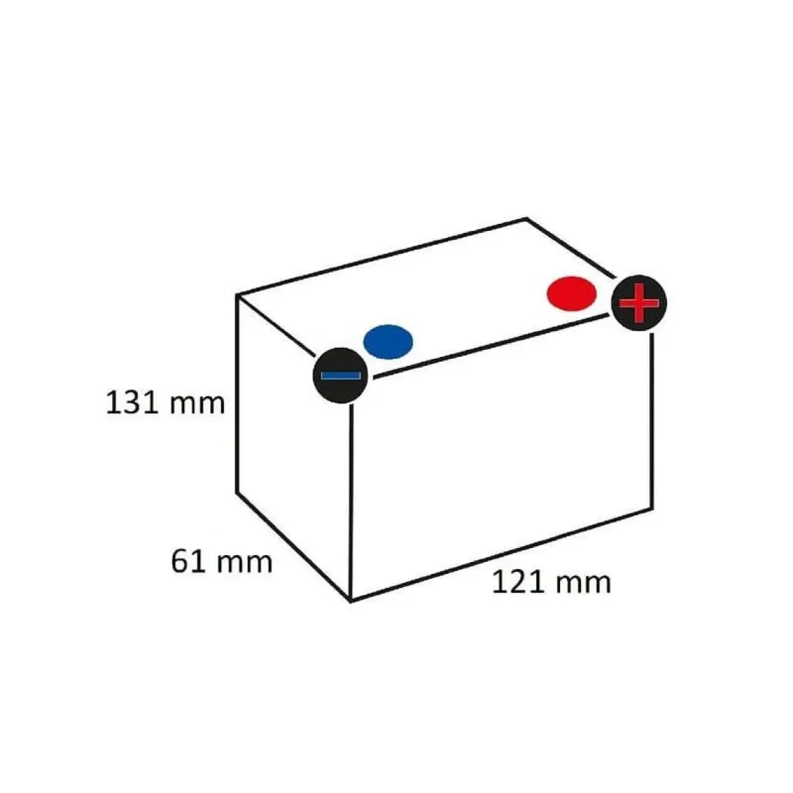 Varta Yb5L B  (12N5 3B) 12V 5Ah Motosiklet Aküsü