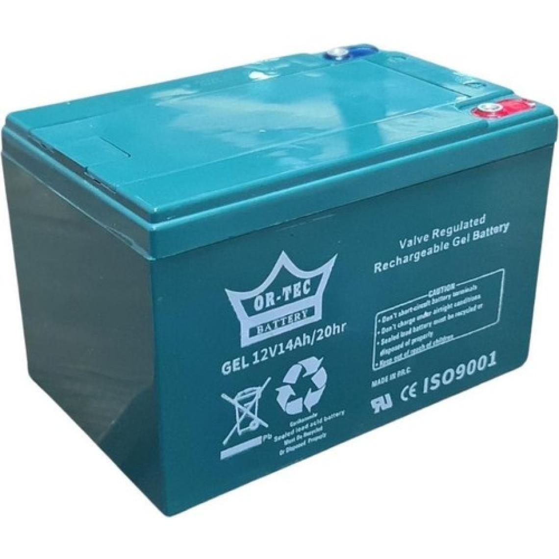 Ortec 12V 14 Ah 4'lü Set Jel Motosiklet Volta Vsm Vsc Aküsü