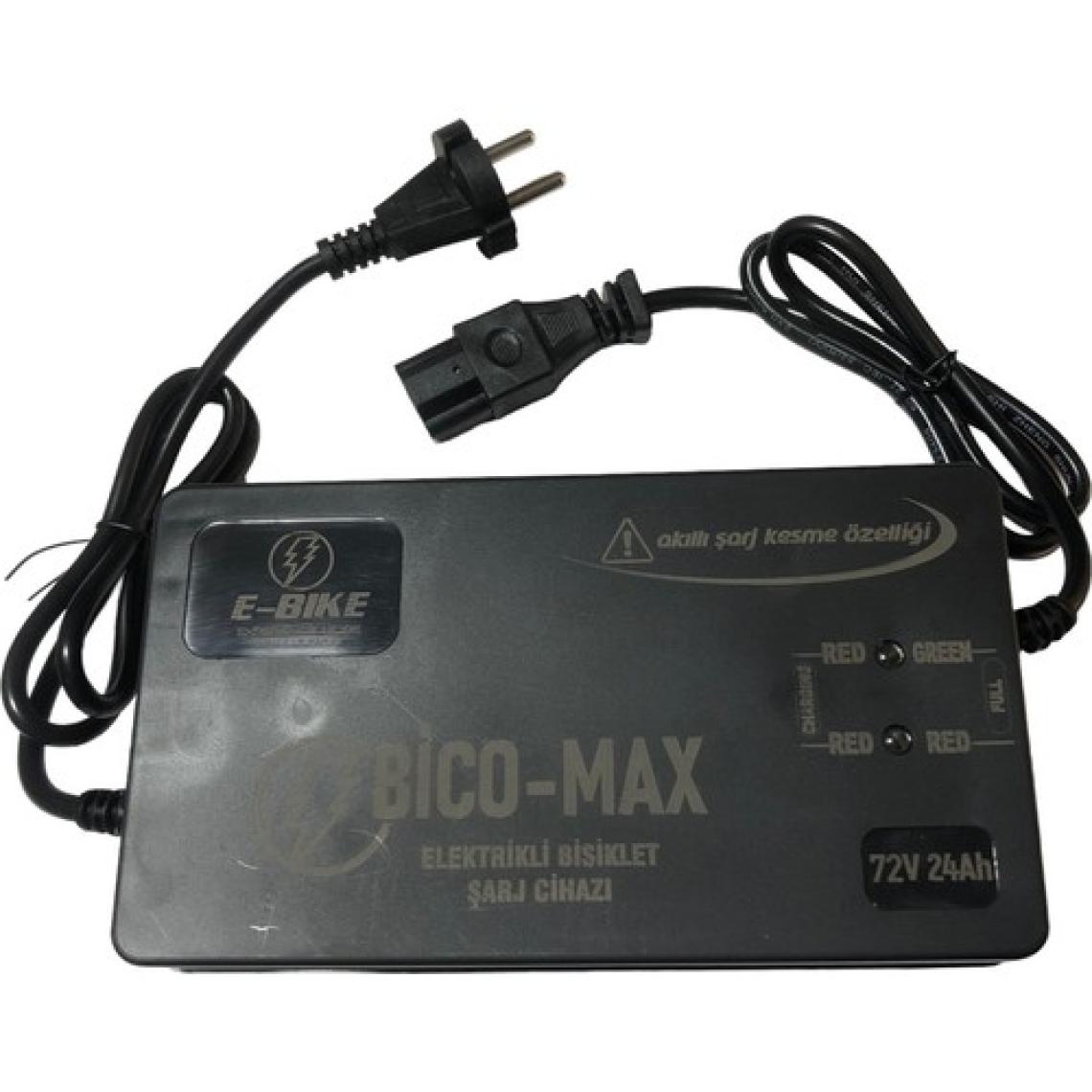 Bico-Max Elektrikli Bisiklet Şarj Cihazı 72V 24AH Bico-Max