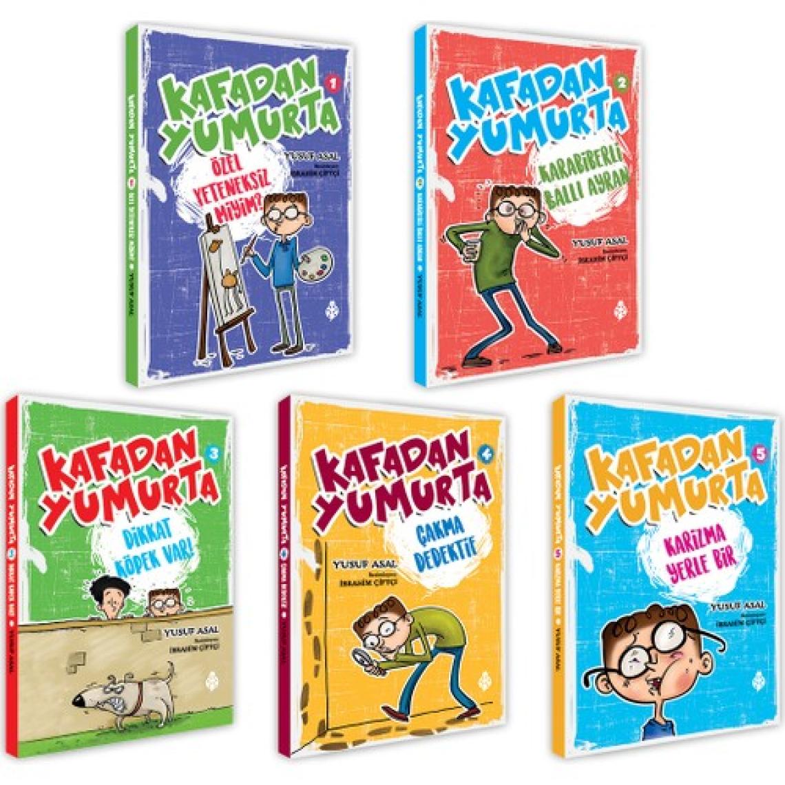 Kafadan Yumurta Seti (5 Kitap) - Yusuf Asal