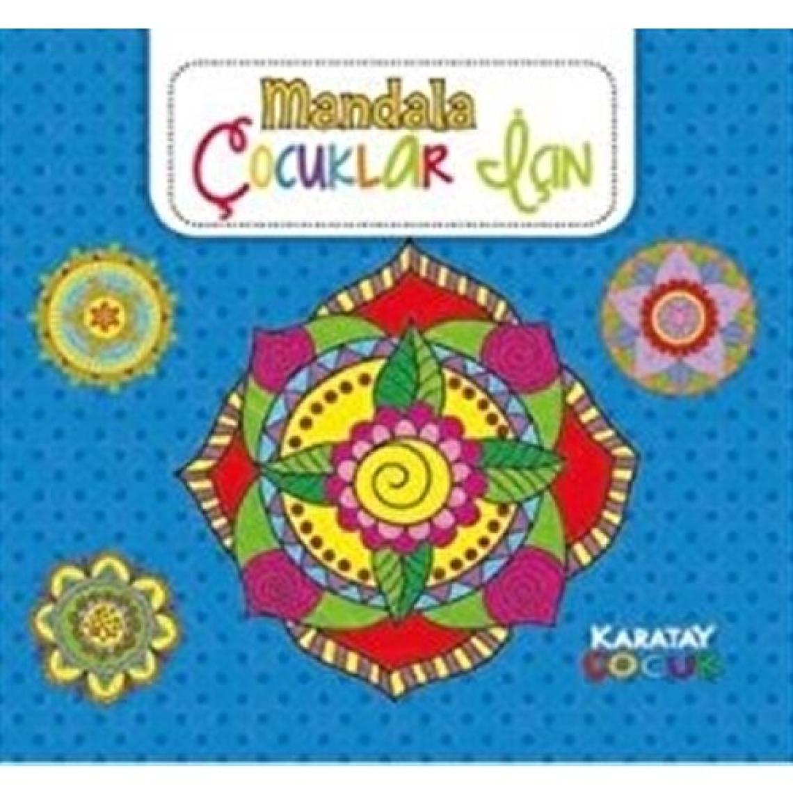 Mandala - Çocuklar İçin Mavi