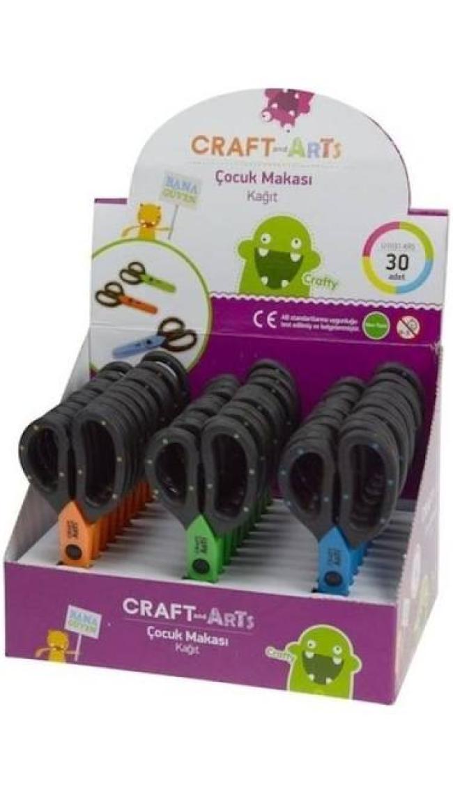 Craft & Arts Öğrenci Kağıt Makası 5