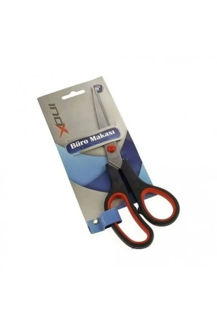 Inox Plastik Saplı Ofis Makası 9.5"