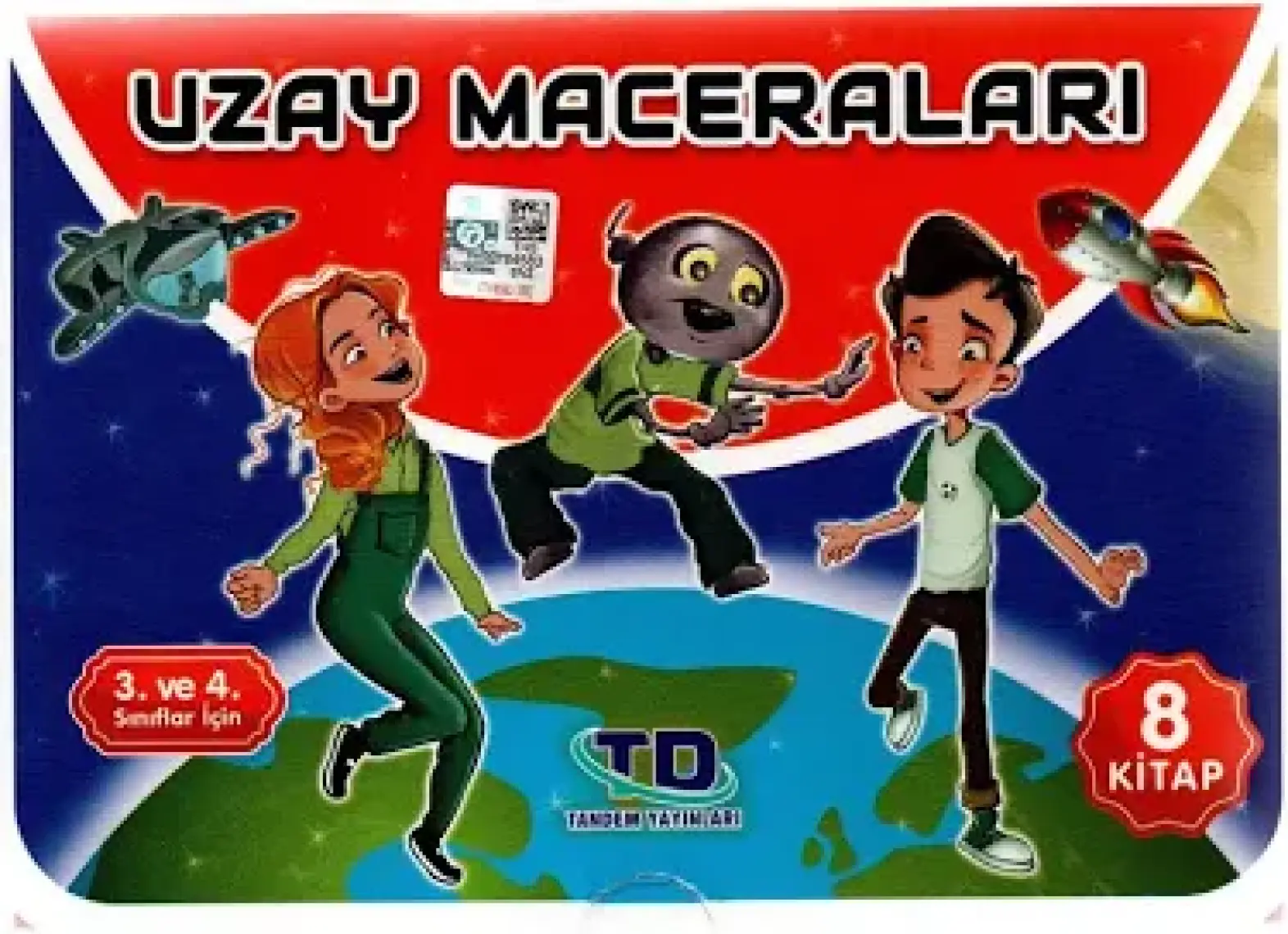 Tandem Yayınları Uzay Maceraları 3. ve 4. Sınıflar Için 8 Kitap