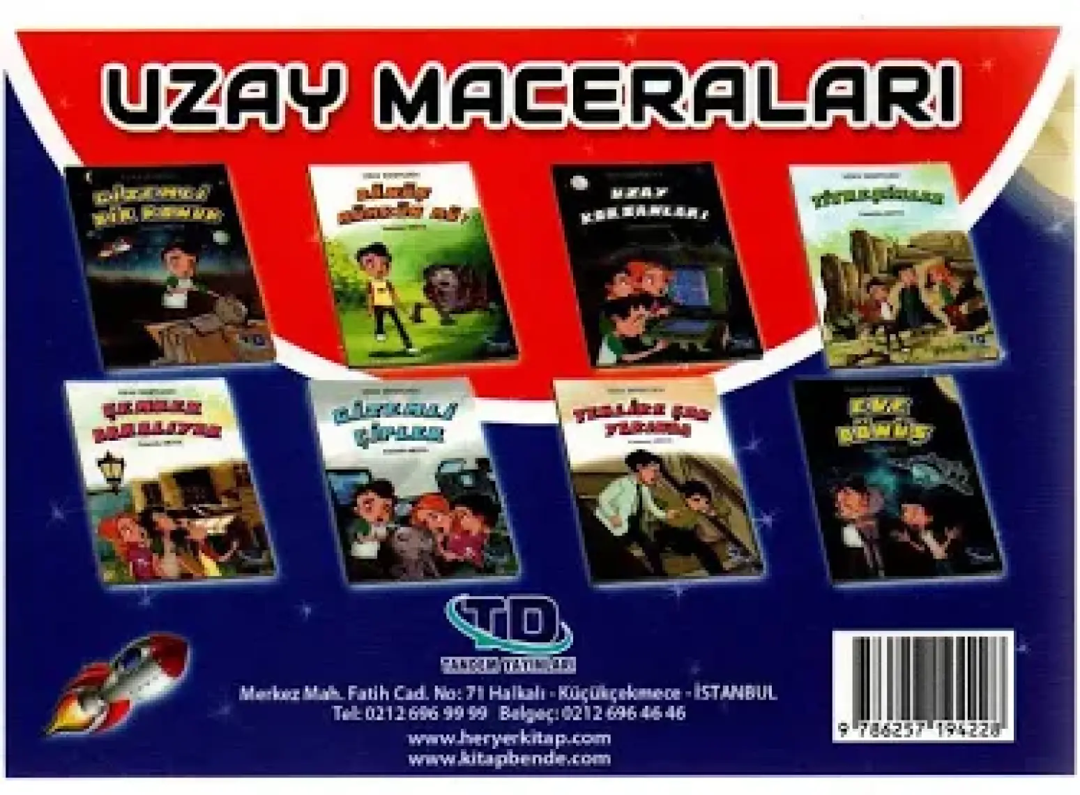 Tandem Yayınları Uzay Maceraları 3. ve 4. Sınıflar Için 8 Kitap