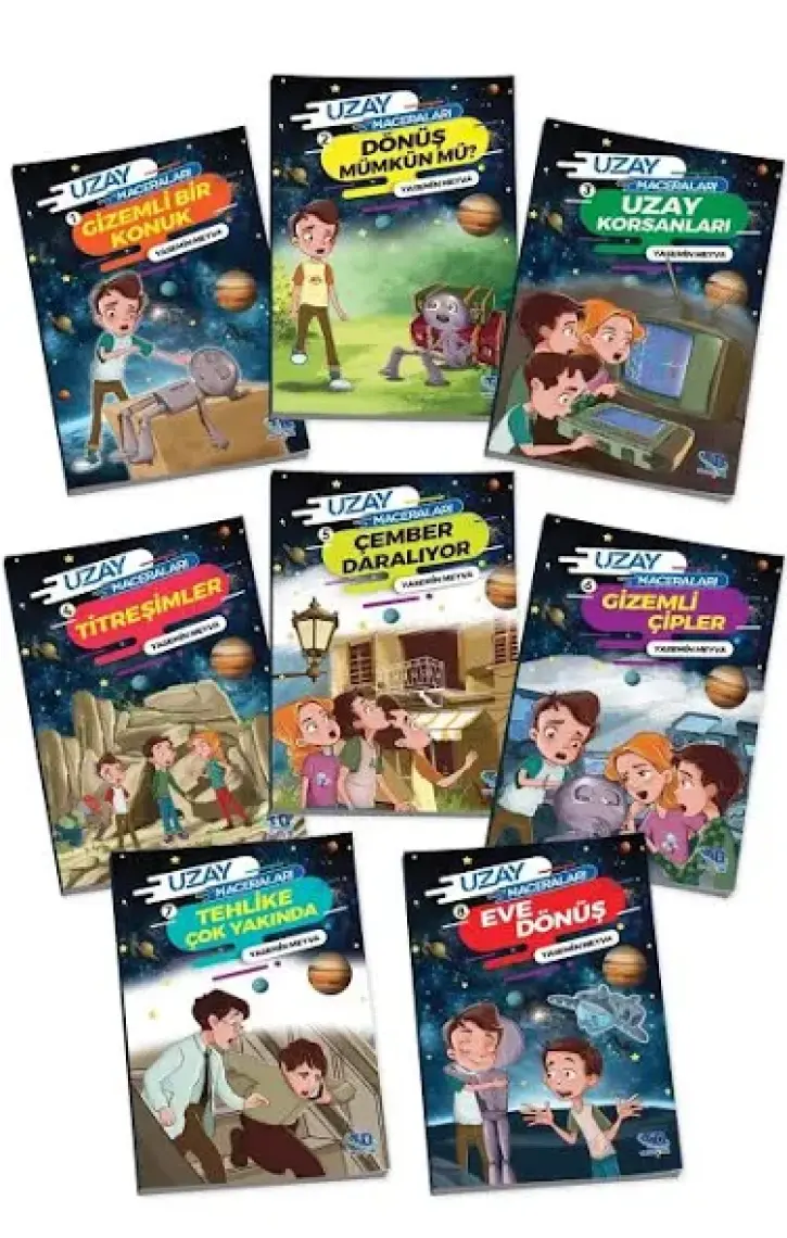 Tandem Yayınları Uzay Maceraları 3. ve 4. Sınıflar Için 8 Kitap