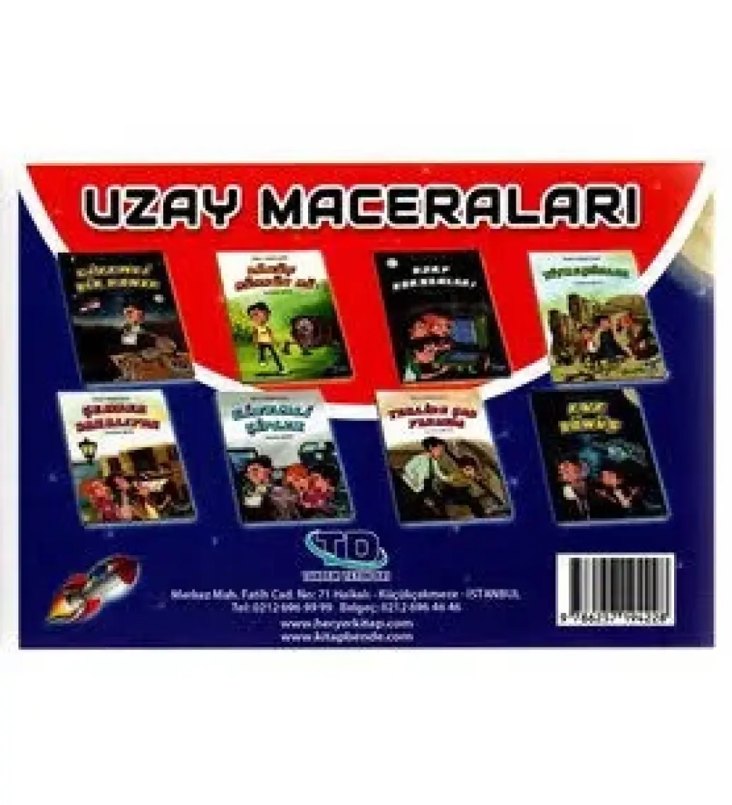 Tandem Yayınları Uzay Maceraları 3. ve 4. Sınıflar Için 8 Kitap
