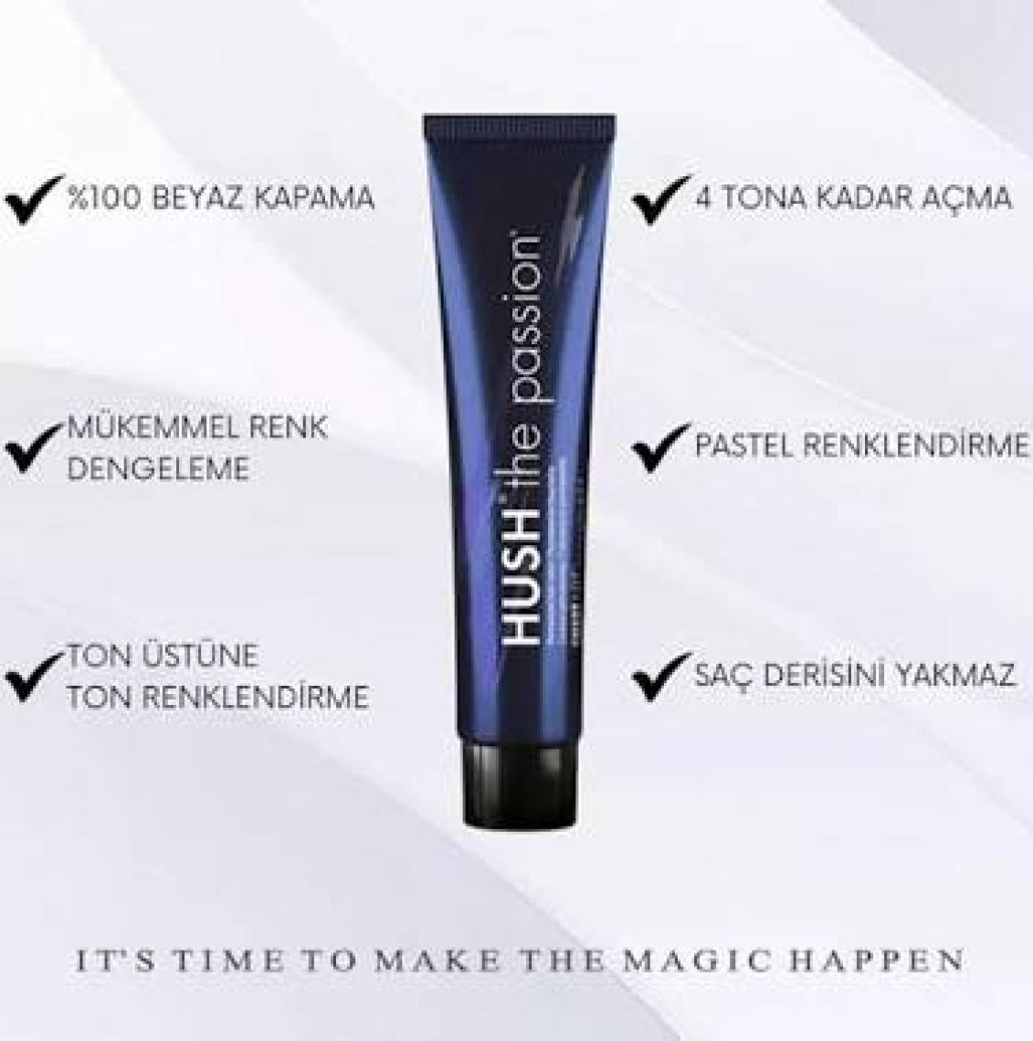 Hush The Passion Smart 10/81 Platin Sarı Küllü Viyole 60ML