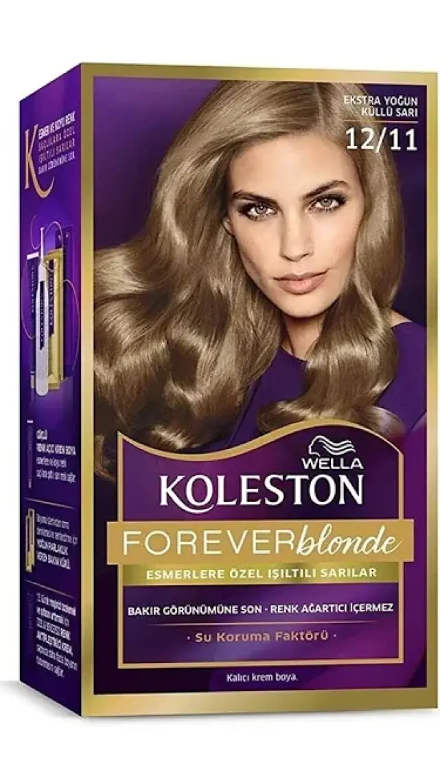 Wella Koleston Kit Saç Boyası 12/11 Yoğun Küllü Sarı