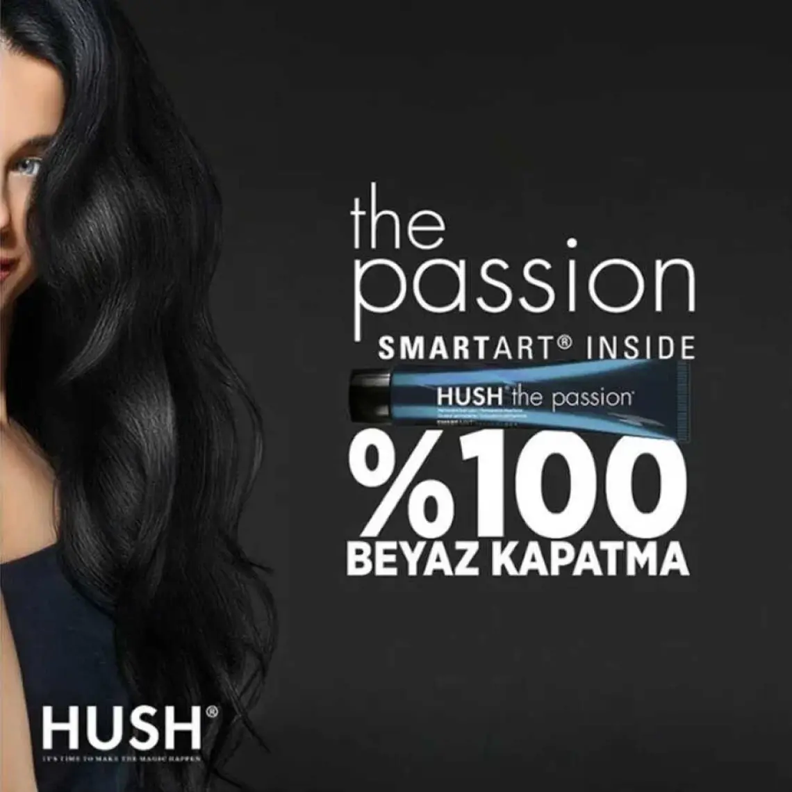 Hush The Passion Smart 7/77 Yoğun Çikolata Kumral Boya 60ML