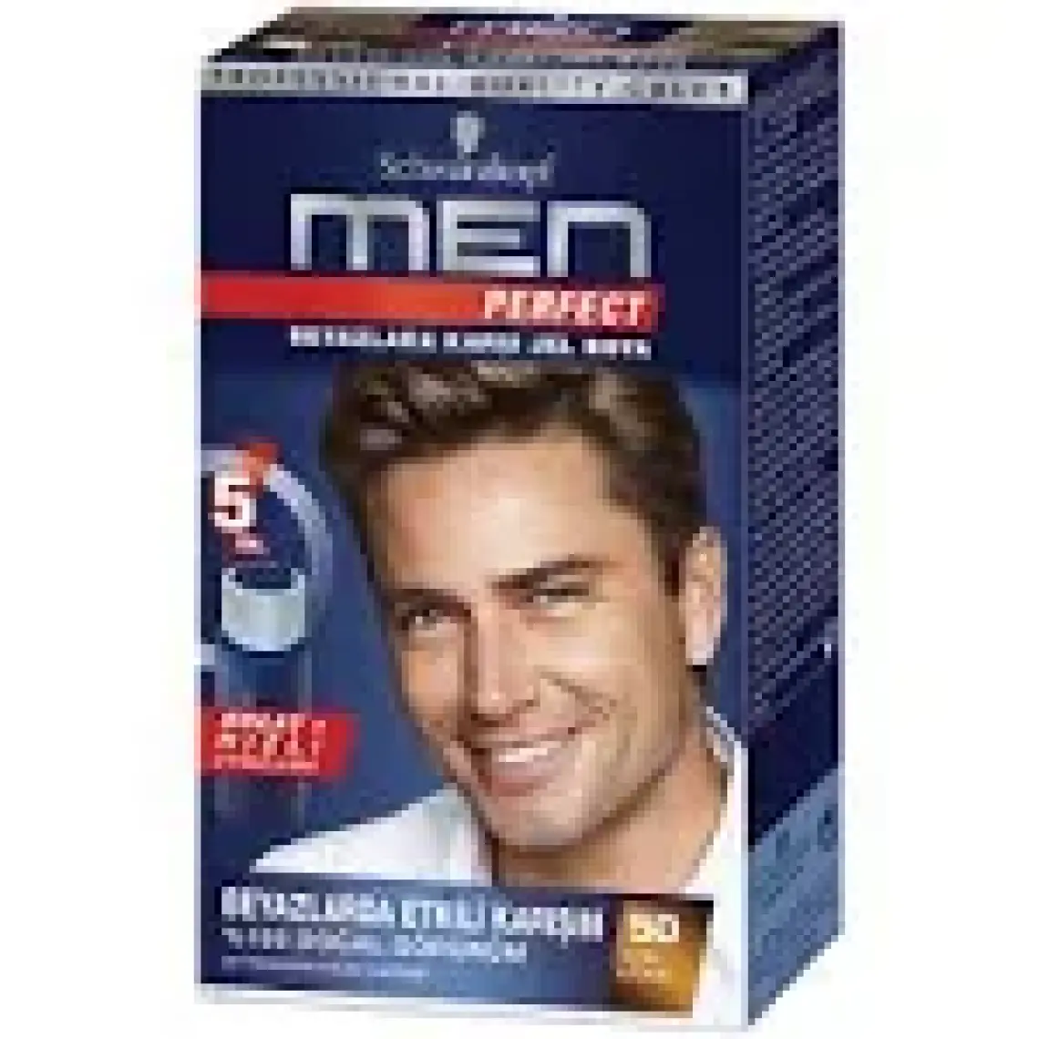 Schwarzkopf Men Perfect Beyazlara Karşı Jel Boya 50 Açık Kahve