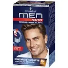 Schwarzkopf Men Perfect Beyazlara Karşı Jel Boya 50 Açık Kahve