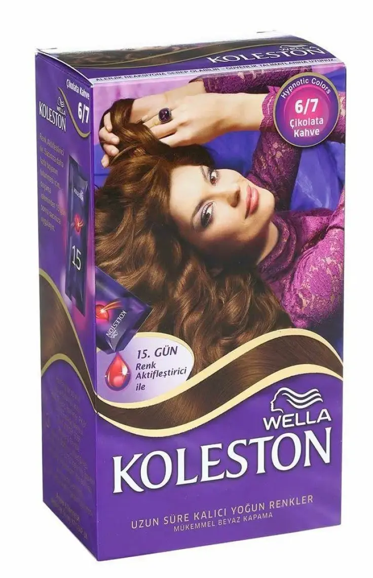 Wella Koleston Kit Saç Boyası 6/7 Çikolata Kahve