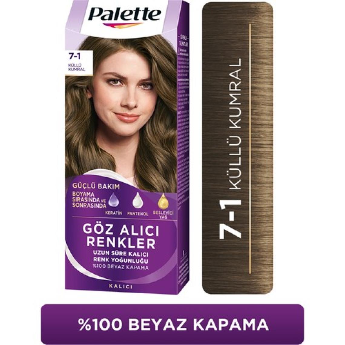 Palette 7-1 Küllü Kumral Saç Boyası