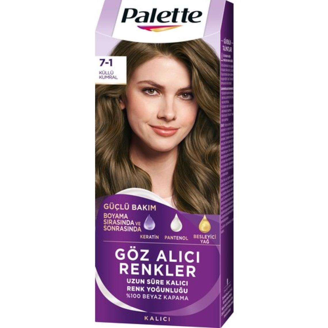 Palette 7-1 Küllü Kumral Saç Boyası