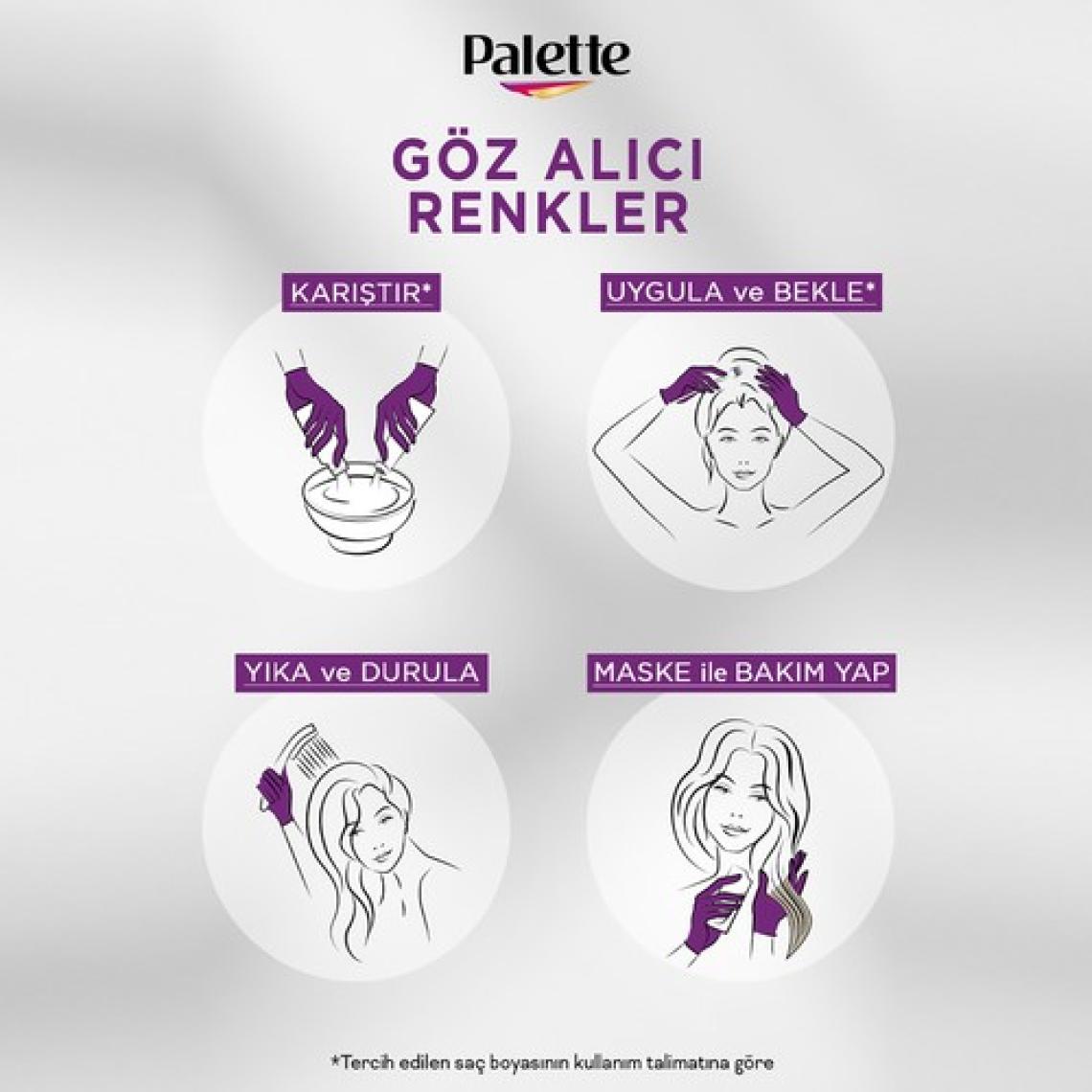 Palette 7-1 Küllü Kumral Saç Boyası