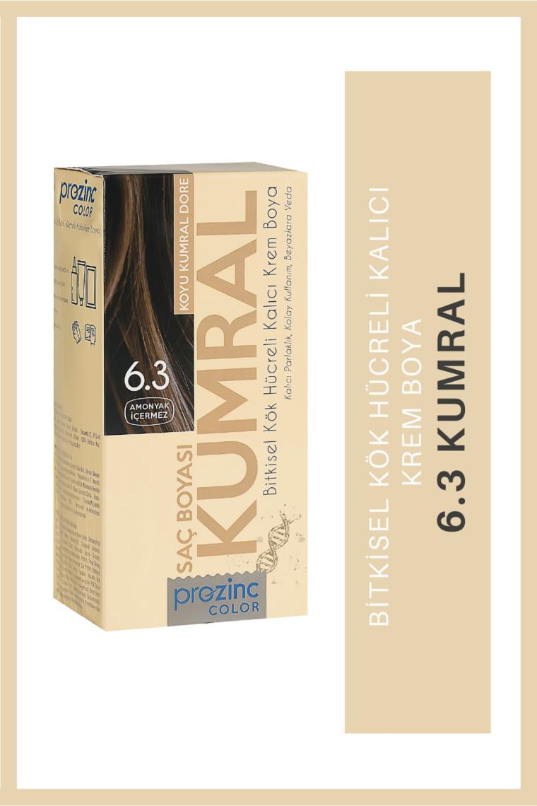 ProZinc Color Amonyaksız Bitkisel Kalıcı Saç Boyası 6.3 Koyu Kumral Dore
