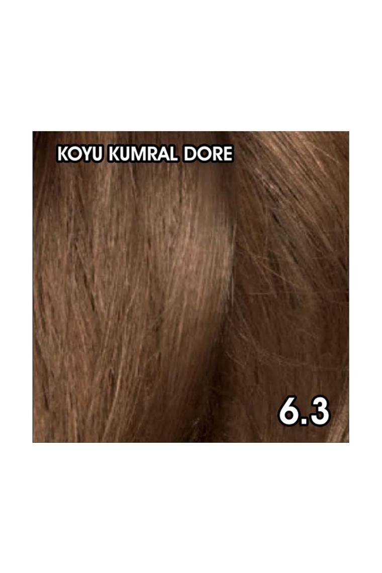 ProZinc Color Amonyaksız Bitkisel Kalıcı Saç Boyası 6.3 Koyu Kumral Dore