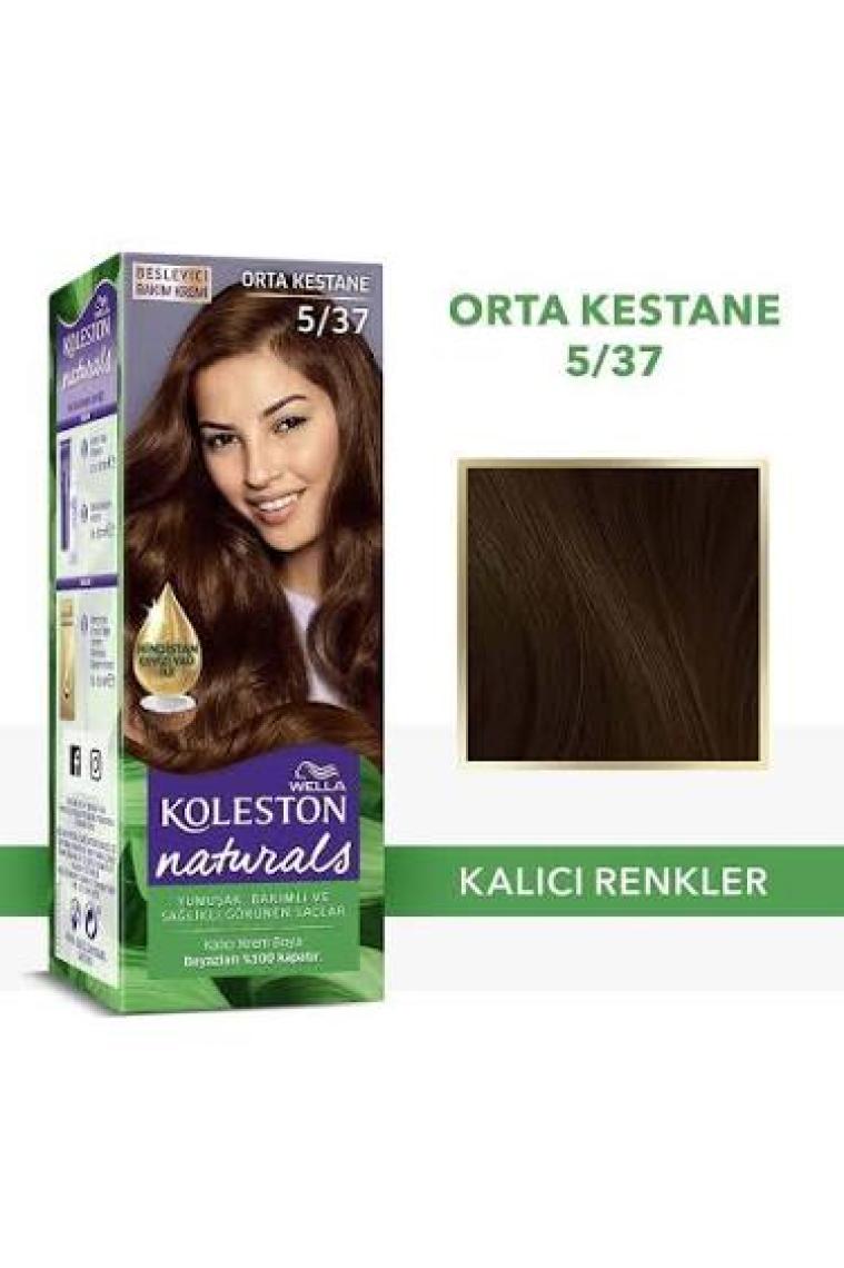 Wella Koleston Naturals 5/37 Orta Kestane