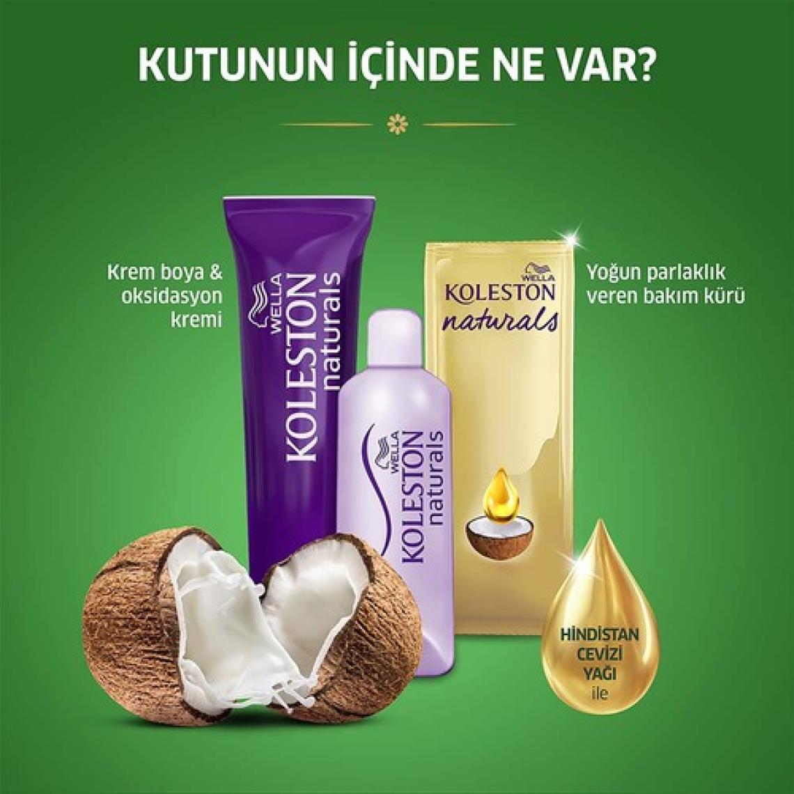 Wella Koleston Naturals 5/37 Orta Kestane Saç Boyası