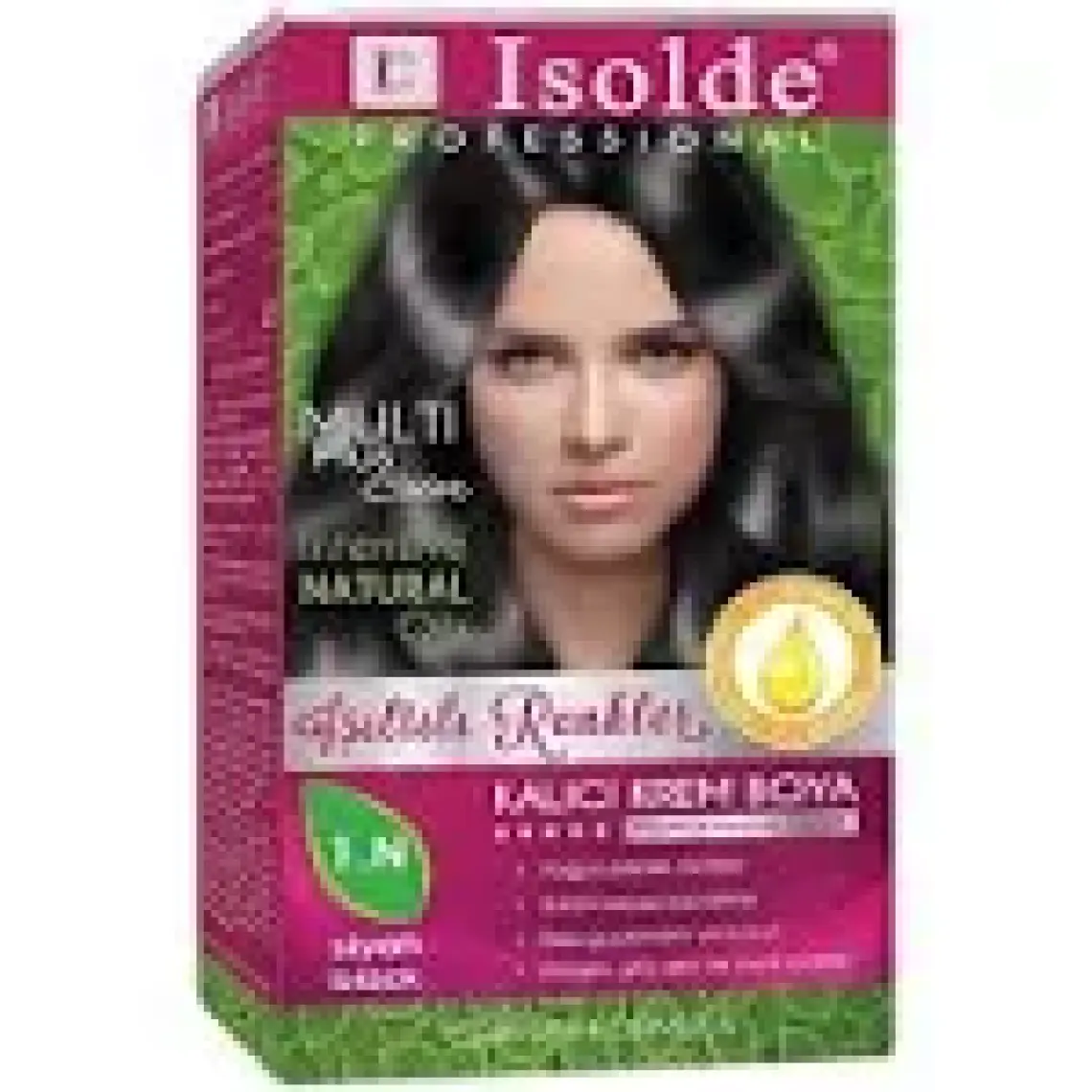 Zigavus Isolde Saç Boyası Siyah 1.N