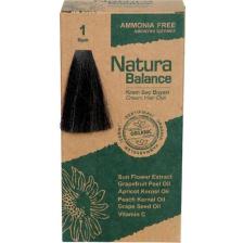 Natura Balance (Krem Saç Boyası) Siyah 1 60ML
