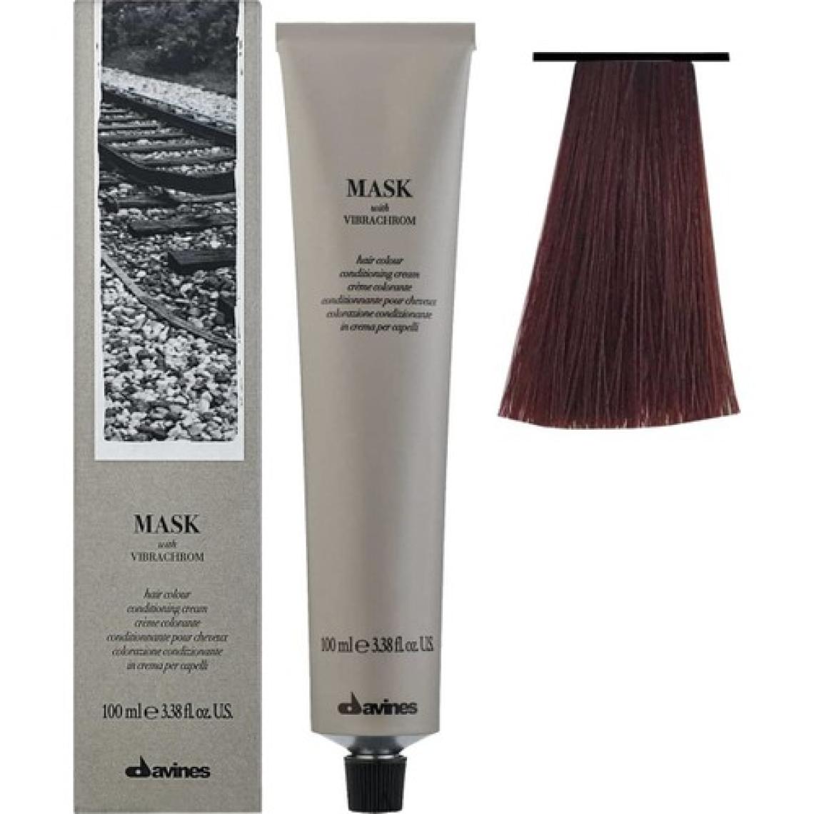 Davines Mask Vibrachrom 6,46 Saç Boyası Koyu Kumral Kızıl Bakır 100 ml