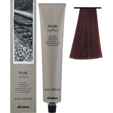 Davines Mask Vibrachrom 6,46 Saç Boyası Koyu Kumral Kızıl Bakır 100 ml