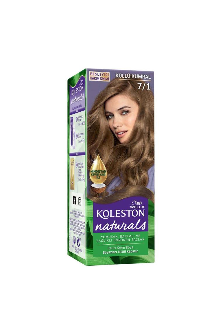 Wella Koleston Naturals 7/1 Küllü Kumral Saç Boyası