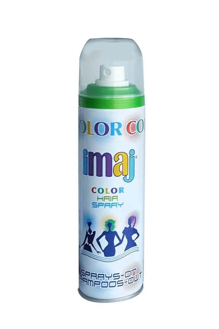 Imaj Renkli Saç Spreyi / Yeşil