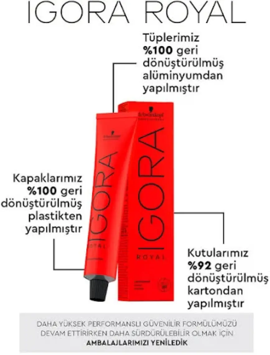 Schwarzkopf Igora Royal Saç Boyası 8-11 Yoğun Sandre Açık Kumral 60 ml