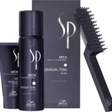 Wella Sp Men Pigment Mousse Black 60ml Gradual Tone Pigment Mousse Siyah