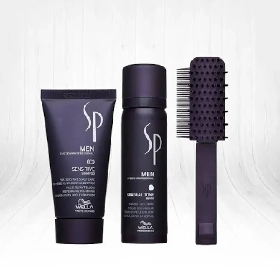 Wella Sp Men Pigment Mousse Black 60ml Gradual Tone Pigment Mousse Siyah