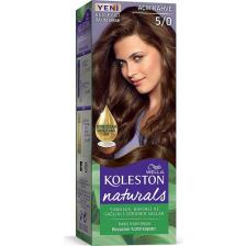 Wella Koleston Naturals 5/0 Açık Kahve Saç Boyası