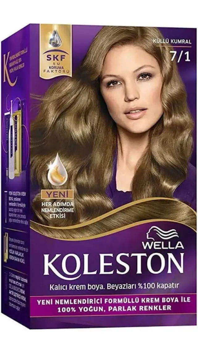 Wella Koleston 4/0 Kahve Krem Saç Boyası Kiti – %100 Beyaz Kapatma, Nemlendirici ve Uzun Süre Kalıcı Canlı Renk, 99 ml