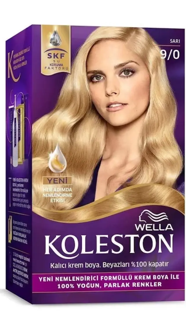 Wella Koleston 4/0 Kahve Krem Saç Boyası Kiti – %100 Beyaz Kapatma, Nemlendirici ve Uzun Süre Kalıcı Canlı Renk, 99 ml