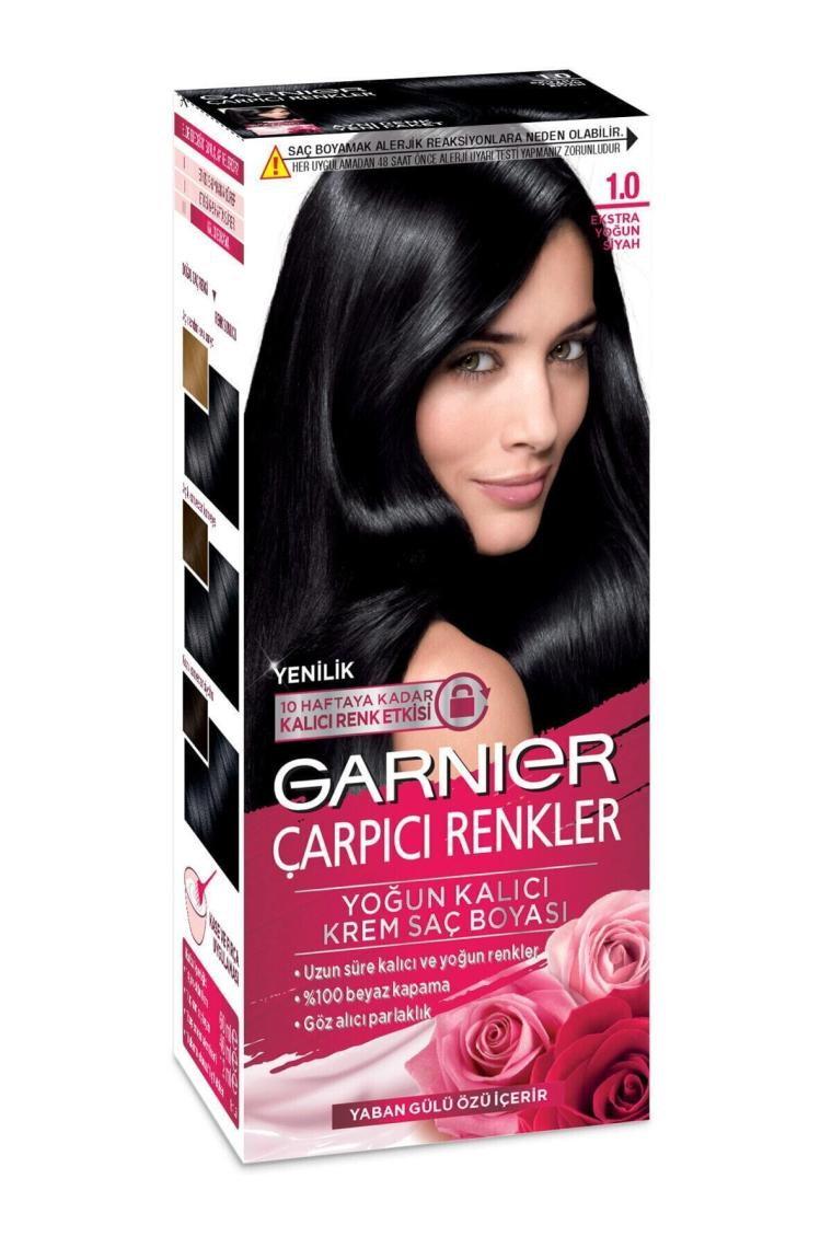 Garnier Color Sensation Çarpıcı Renkler Siyah Saç Boyası