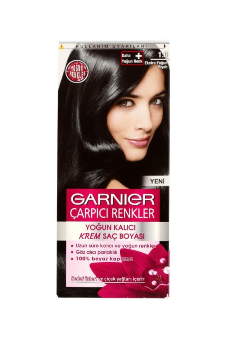 Garnier Color Sensation Çarpıcı Renkler Siyah Saç Boyası