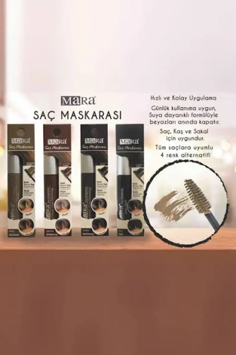 Mara Saç Maskarası Açık Kumral