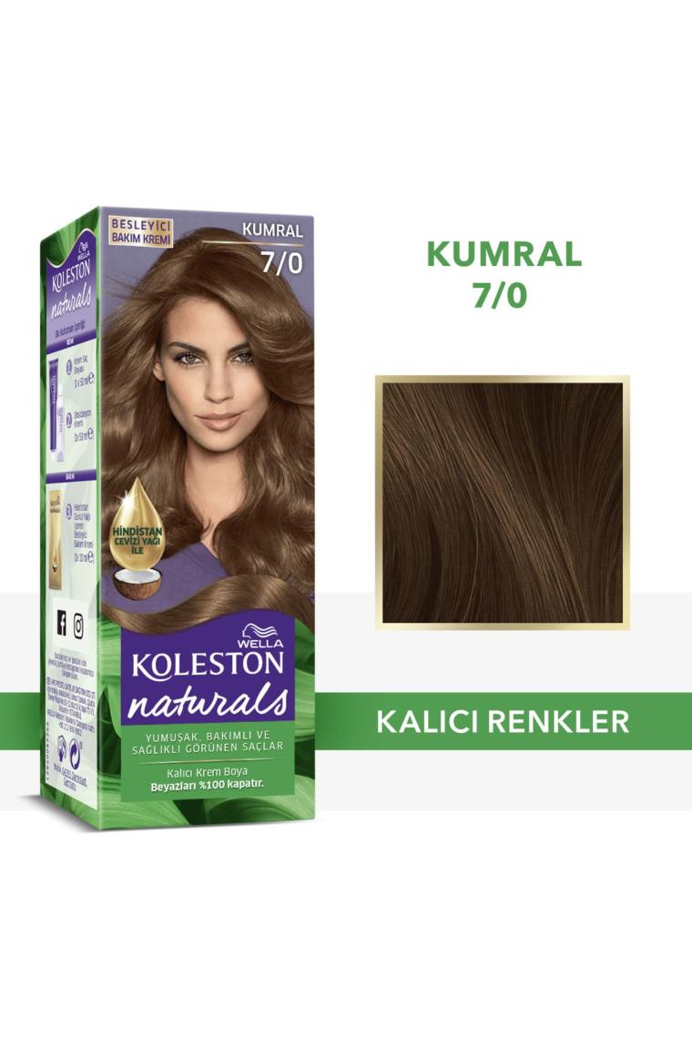 Wella Koleston Naturals Saç Boyası Kumral 7/0