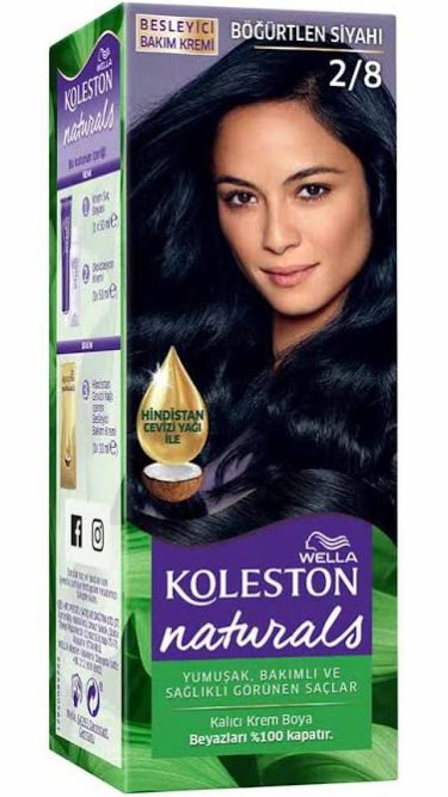 Wella Koleston Naturals 2/8 Böğürtlen Siyahı