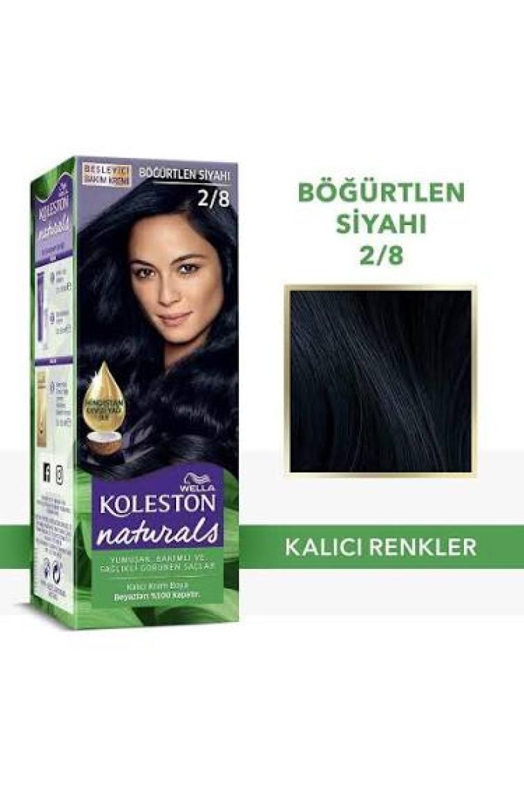 Wella Koleston Naturals 2/8 Böğürtlen Siyahı