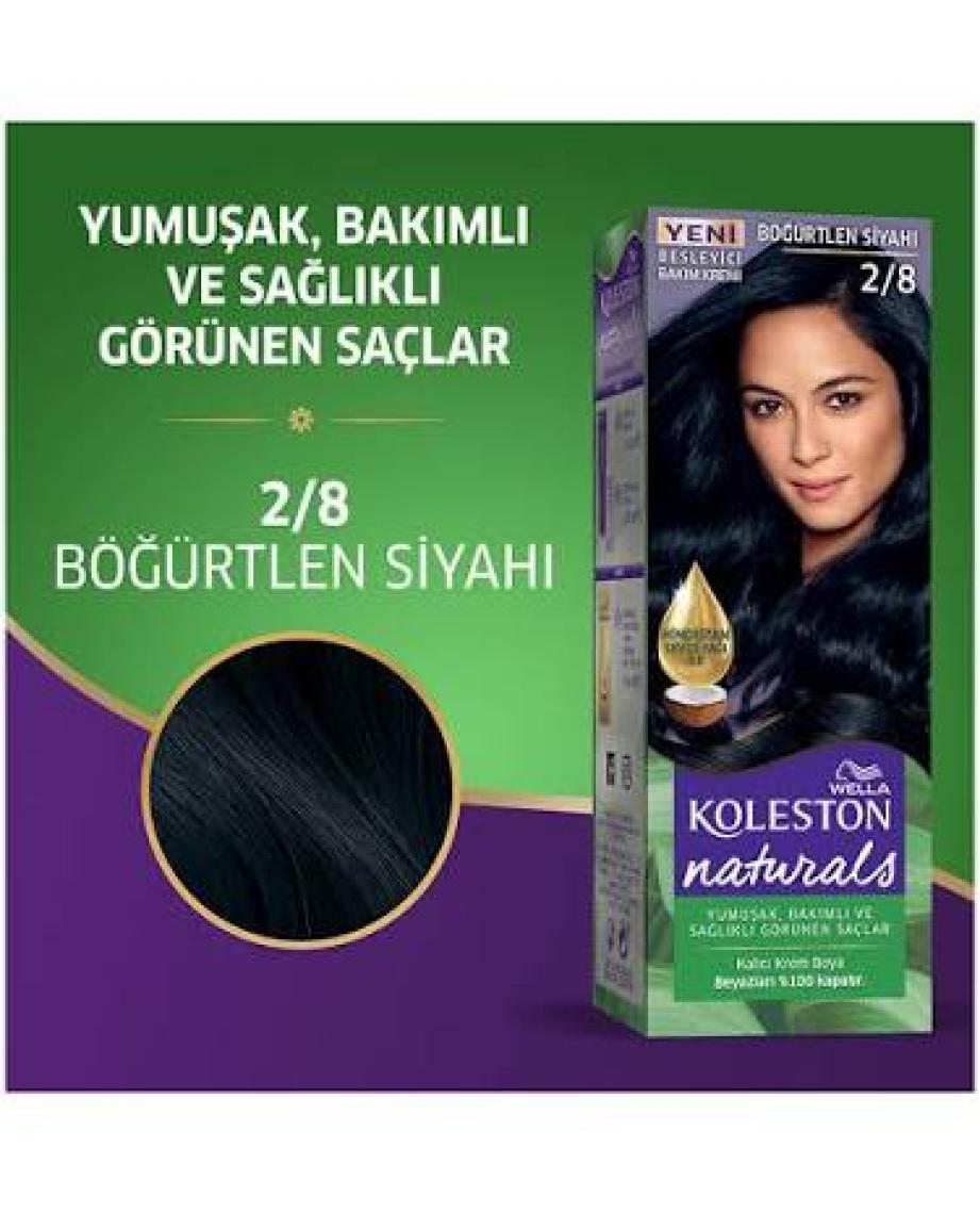 Wella Koleston Naturals 2/8 Böğürtlen Siyahı