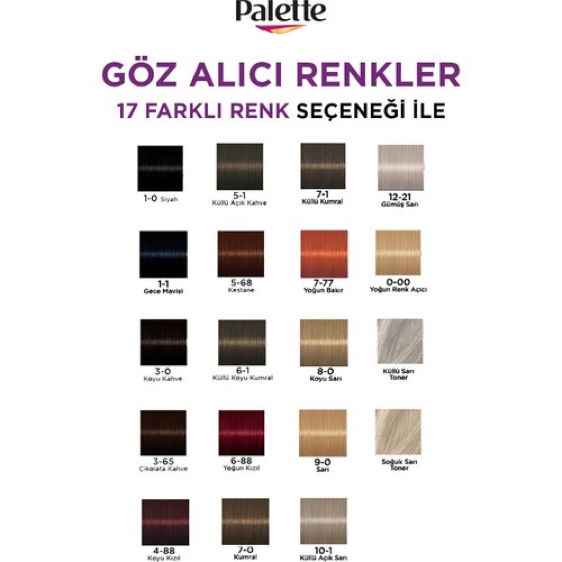 Palette 12-21 Gümüş Sarı Saç Boyası
