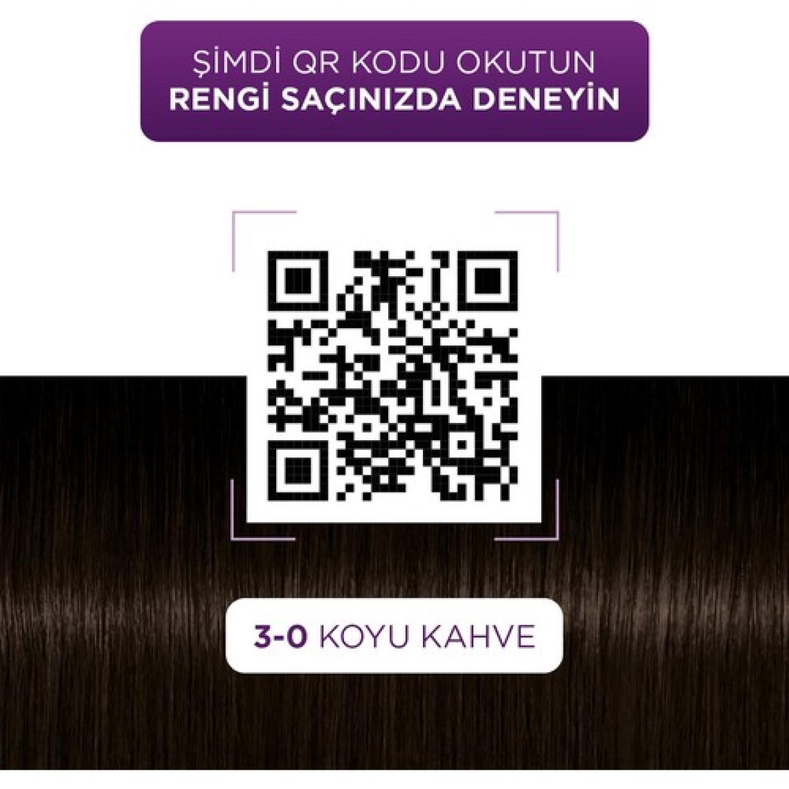 Palette 3-0 Koyu Kahve Saç Boyası