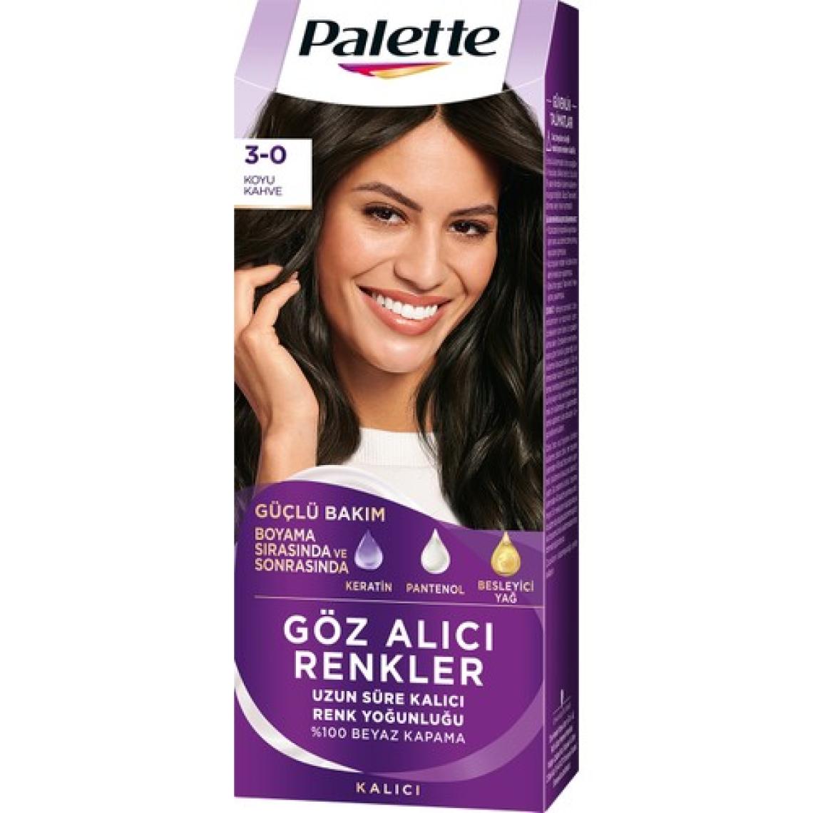 Palette 3-0 Koyu Kahve Saç Boyası