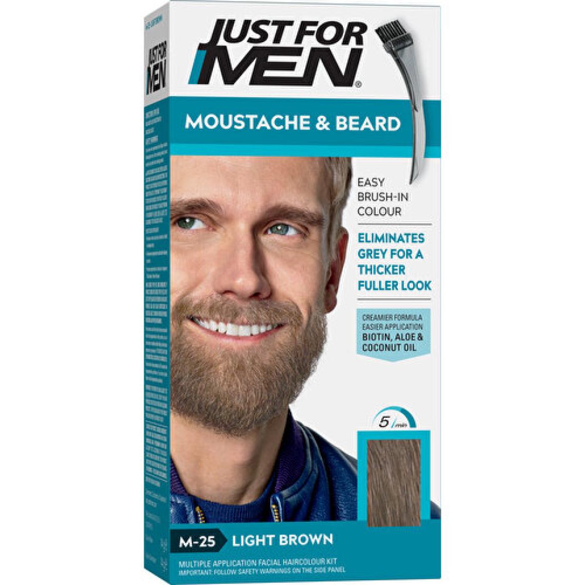 Just For Men Sakal & Bıyık Boyası Açık Orta Kahve