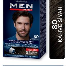 Schwarzkopf Men Perfect 80 Kahve Siyah Erkeklere Özel Saç Boyası